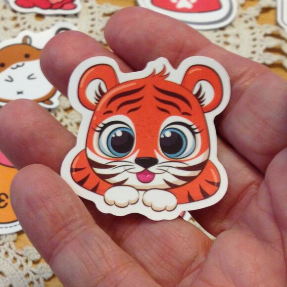 Animal Stickers for cellphones, laptops, lockers, crafting, scrapbooks - Picture 6 of 6